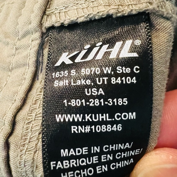 Kuhl Tan Cargo Shorts Versatile Summer Essential Women’s Size 10 - Picture 4 of 11